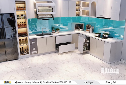 Tủ bếp đẹp - Nội thất Nhà Bếp Xinh